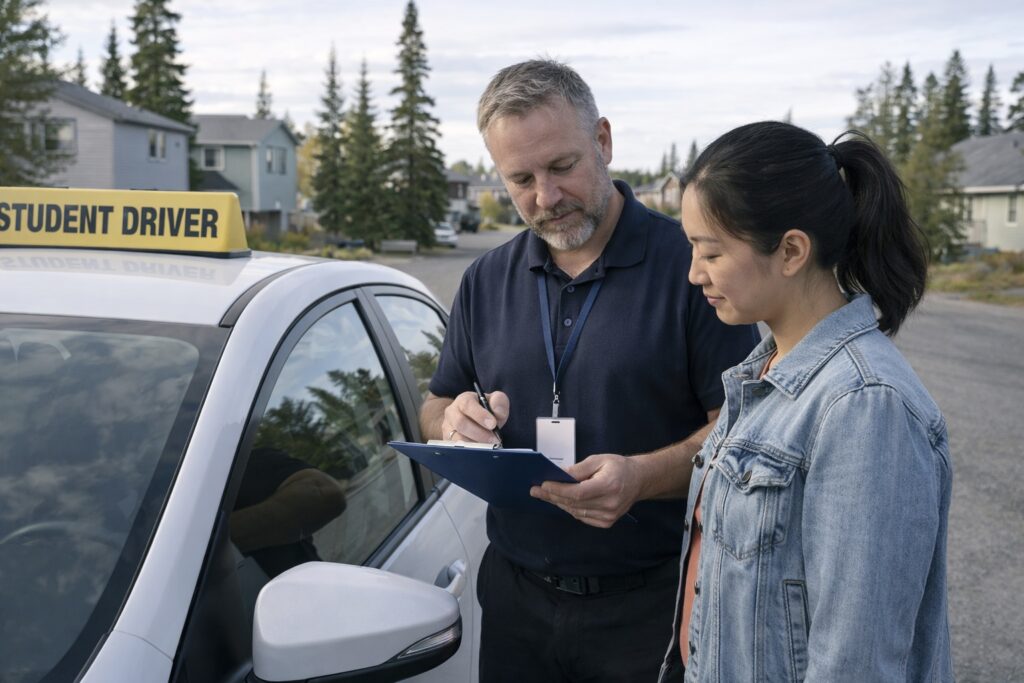student driver instruction agenda agi driving training session